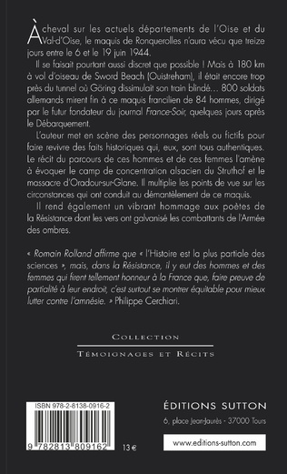 4eme Les Derniers jours du maquis de Ronquerolles 